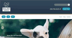 Desktop Screenshot of millbayvet.com